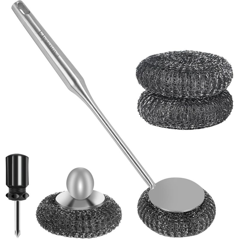 Galvanized Scourer জাল পাত্র পরিষ্কার বল